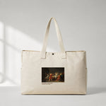 The Death of Socrates Daily Tote Bag – kanvas çanta ön görünüm
