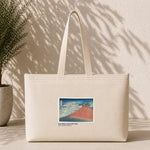 Fine Wind, Clear Morning Weekend Tote Bag – kanvas çanta ön görünüm