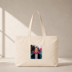 Frida Club Tote Bag – kanvas çanta ön görünüm