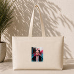 Frida Weekend Tote Bag – kanvas çanta ön görünüm