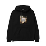 Chalk Cliffs on Rügen Hoodie – Siyah