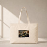 Declaration of Independence Club Tote Bag – kanvas çanta ön görünüm