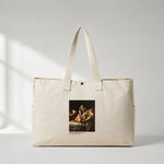 Judith Slaying Holofernes Daily Tote Bag – kanvas çanta ön görünüm
