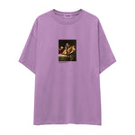 Judith Slaying Holofernes Oversize Tişört – Lila
