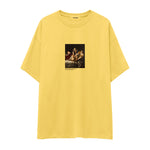 Judith Slaying Holofernes Oversize Tişört – Sarı