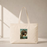 The Torment of Saint Anthony Club Tote Bag – kanvas çanta ön görünüm