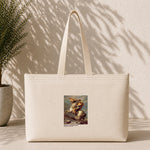 Napoleon Crossing the Alps Weekend Tote Bag – kanvas çanta ön görünüm