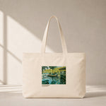 La Grenouillère Club Tote Bag – kanvas çanta ön görünüm