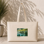 La Grenouillère Weekend Tote Bag – kanvas çanta ön görünüm
