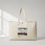 View of Delft Daily Tote Bag – kanvas çanta ön görünüm