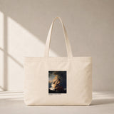 The Storm on the Sea of Galilee Club Tote Bag – kanvas çanta ön görünüm