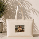 The First Mourning Weekend Tote Bag – kanvas çanta ön görünüm