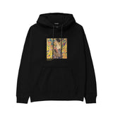 Lady with a Fan Hoodie – Siyah