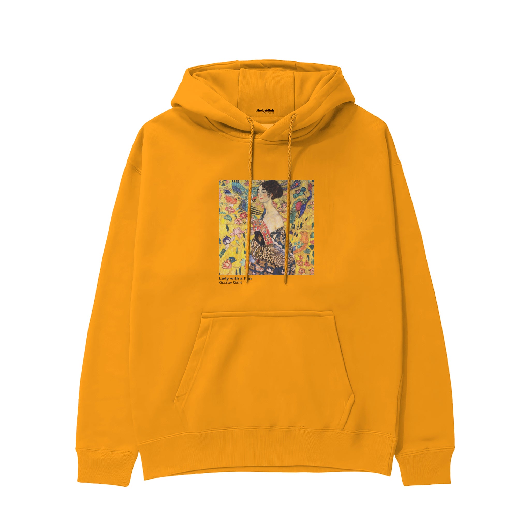 Lady with a Fan Hoodie – Turuncu