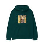 Lady with a Fan Hoodie – Koyu Yeşil