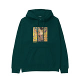 Lady with a Fan Hoodie – Koyu Yeşil