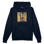 Lady with a Fan Oversize Hoodie – Lacivert