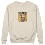 Lady with a Fan Sweatshirt – Bej