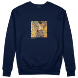 Lady with a Fan Sweatshirt – Lacivert