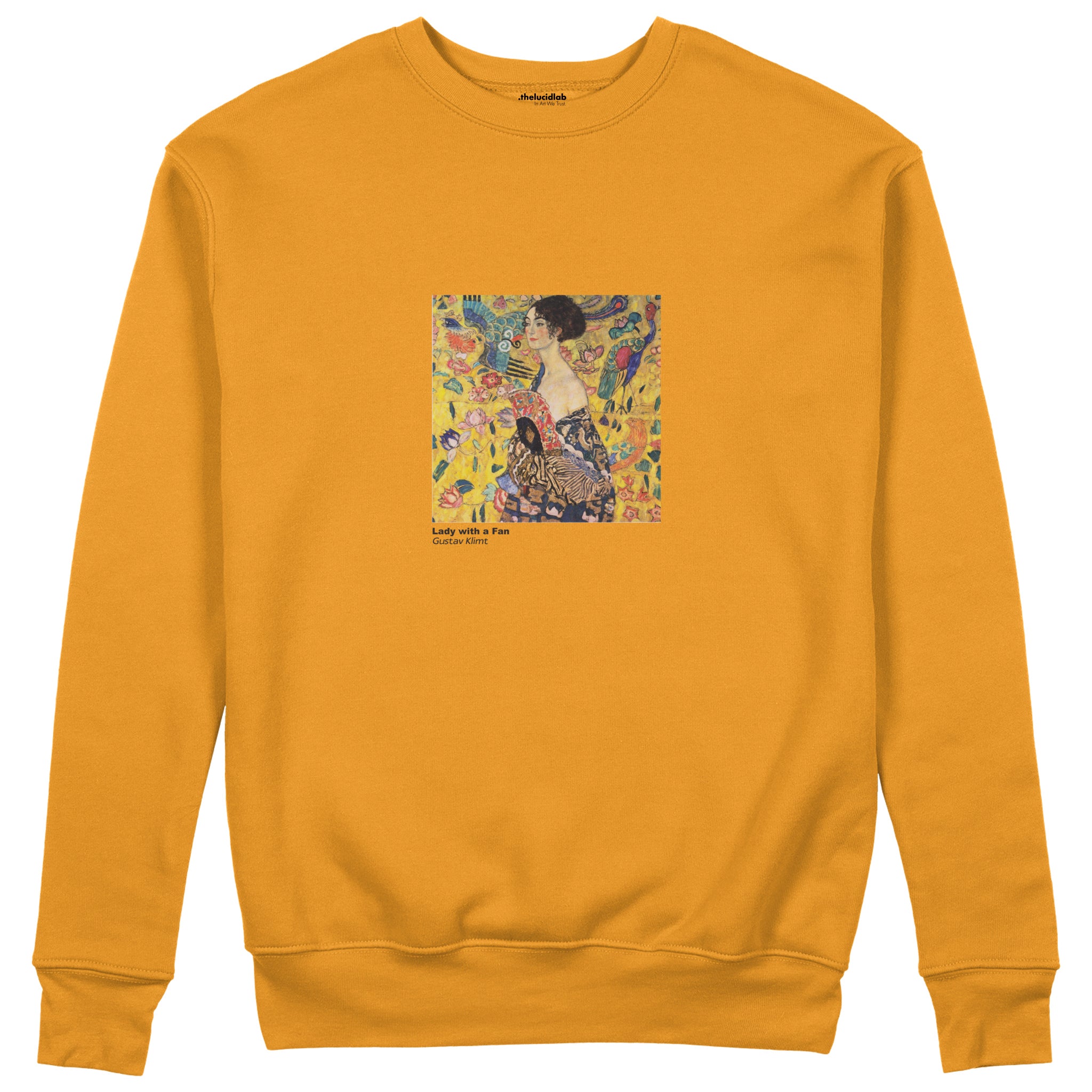 Lady with a Fan Sweatshirt – Turuncu