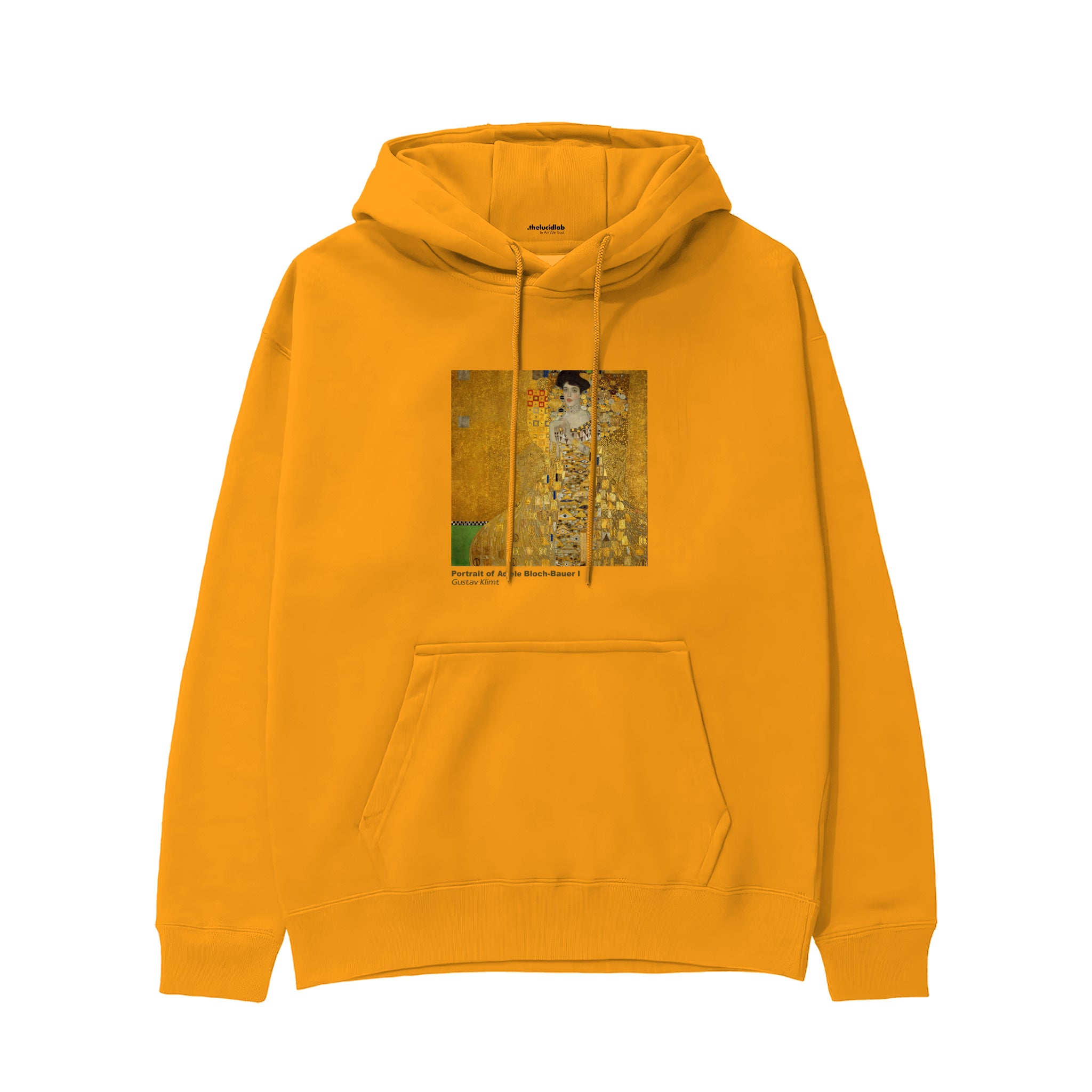 Portrait of Adele Bloch-Bauer I Hoodie – Turuncu