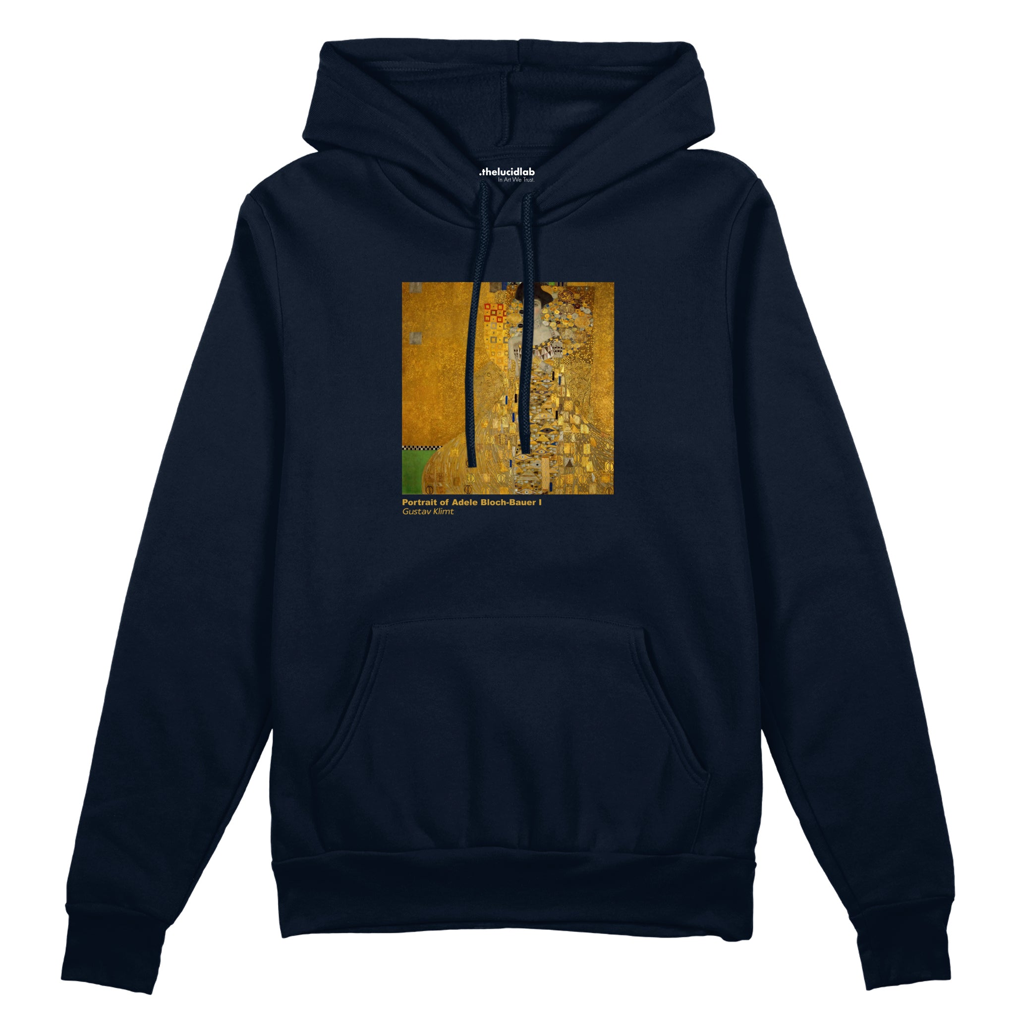 Portrait of Adele Bloch-Bauer I Oversize Hoodie – Lacivert