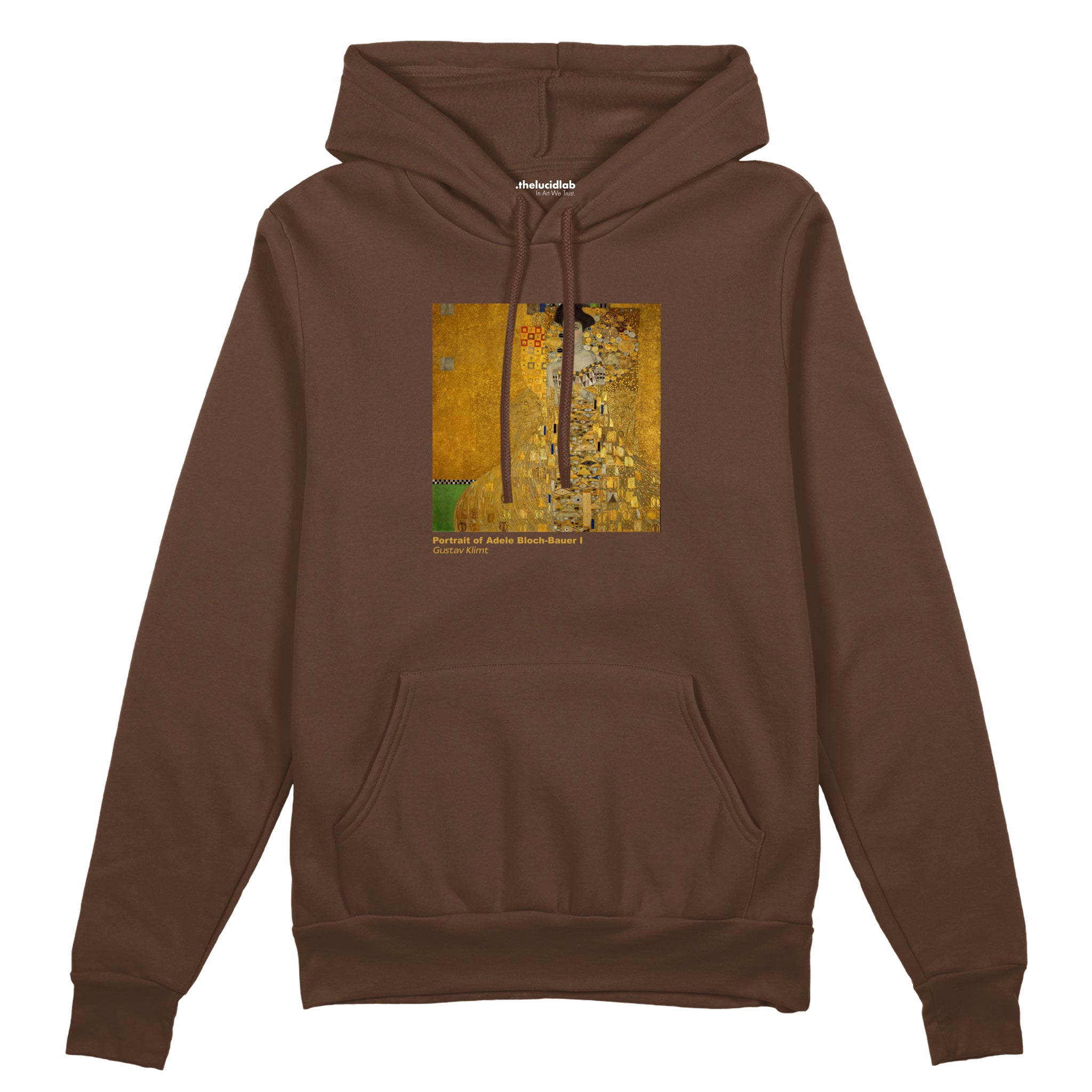 Portrait of Adele Bloch-Bauer I Oversize Hoodie – Kahverengi