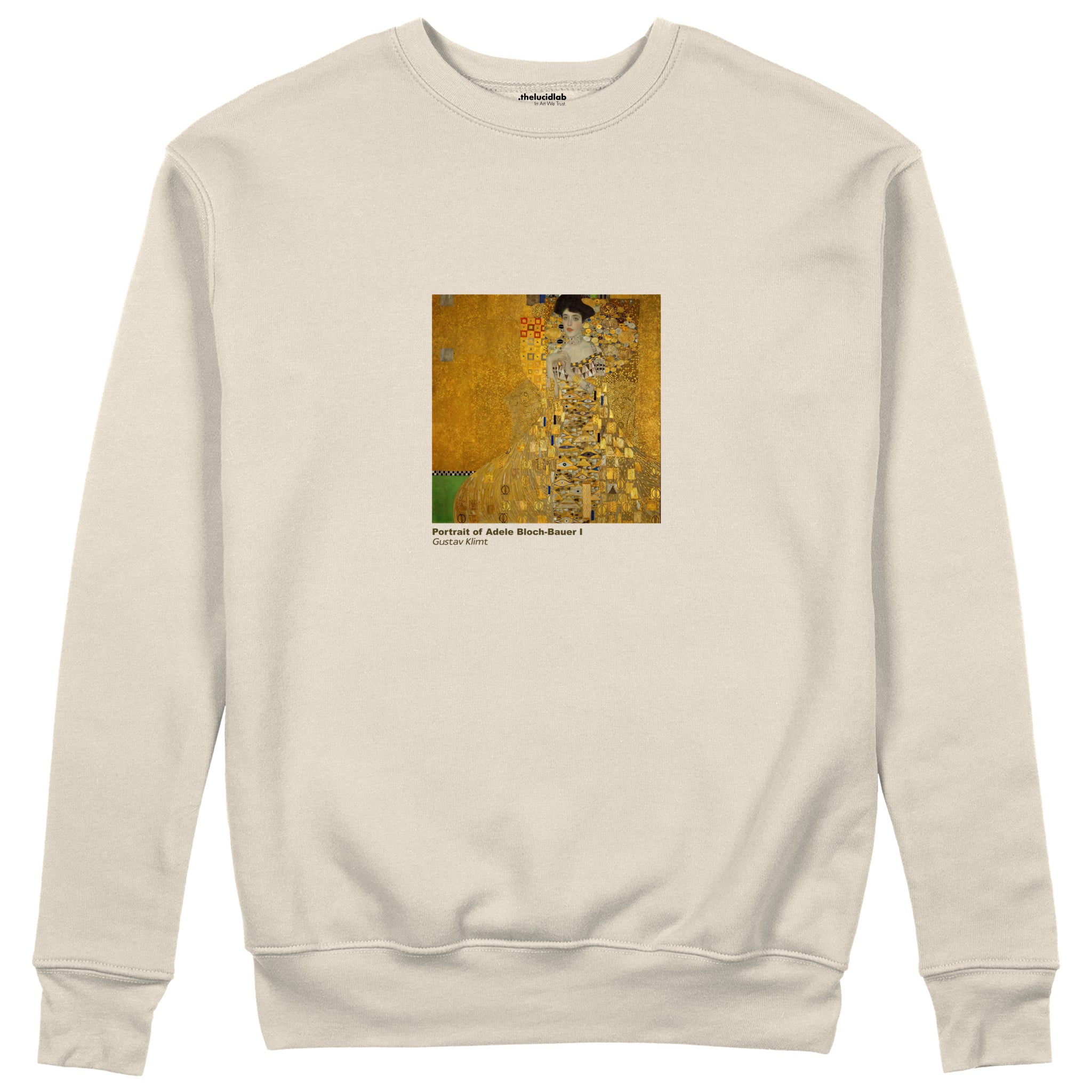 Portrait of Adele Bloch-Bauer I Sweatshirt – Bej