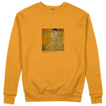 Portrait of Adele Bloch-Bauer I Sweatshirt – Turuncu