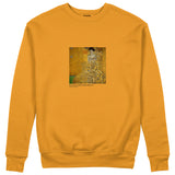 Portrait of Adele Bloch-Bauer I Sweatshirt – Turuncu