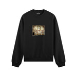 The School of Athens Oversize Sweatshirt – Siyah
