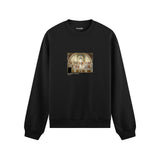The School of Athens Oversize Sweatshirt – Siyah