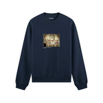 The School of Athens Oversize Sweatshirt – Lacivert