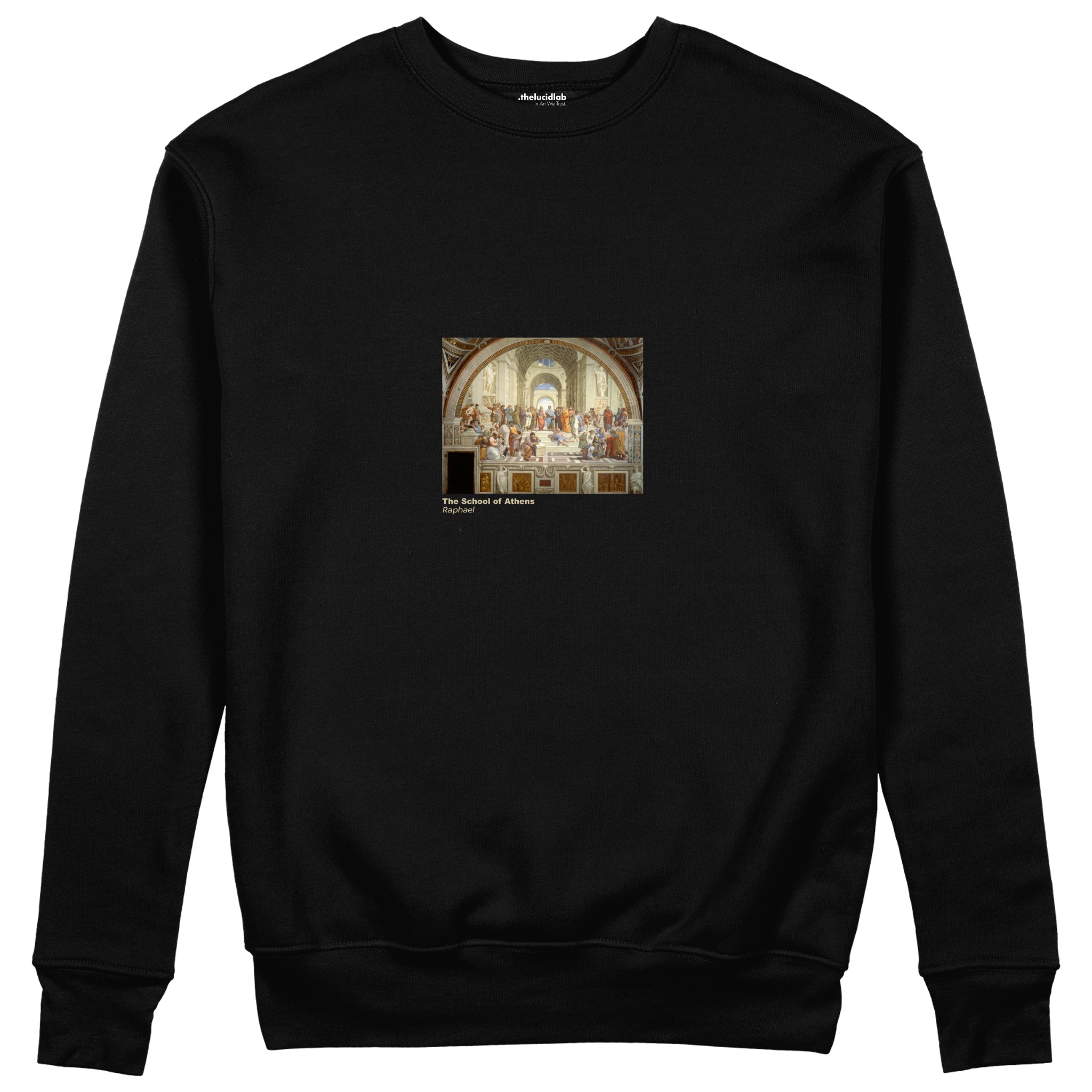 The School of Athens Sweatshirt – Siyah