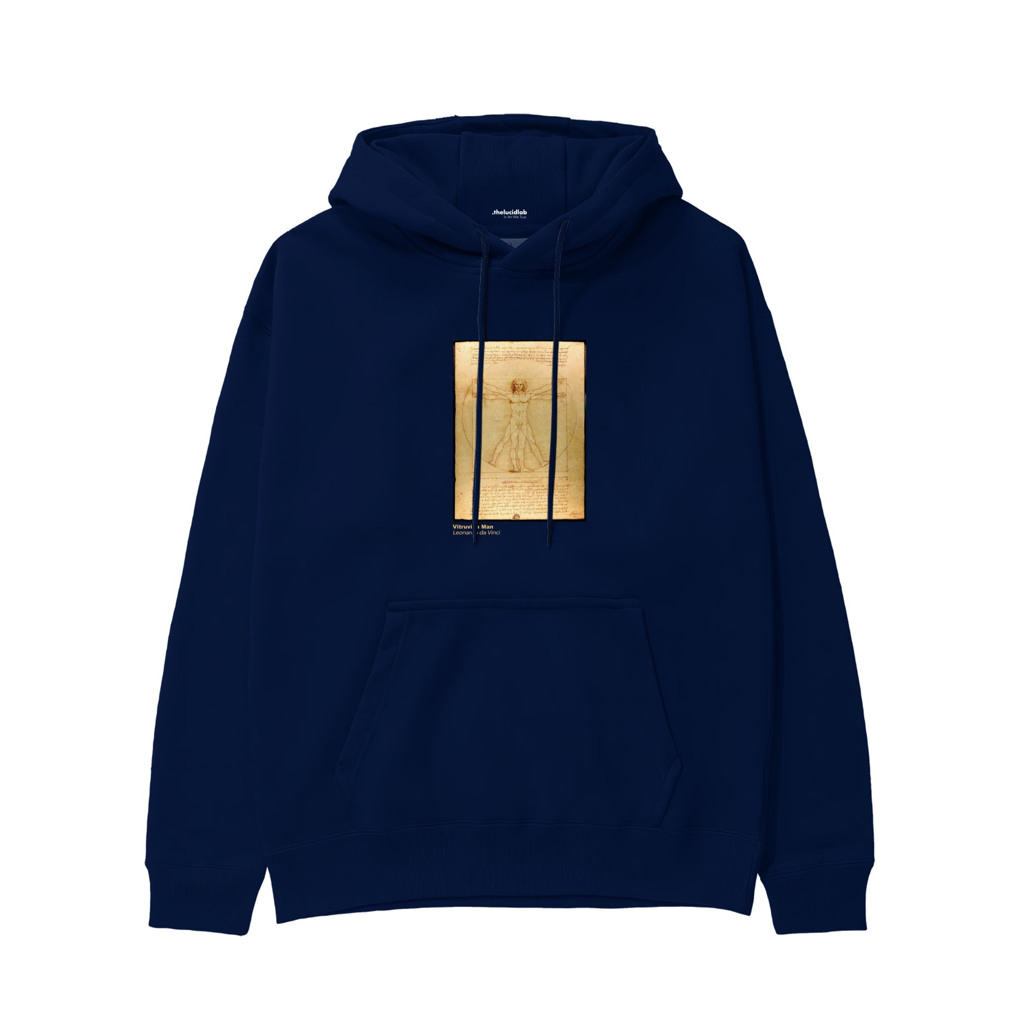 Vitruvian Man Hoodie – Lacivert