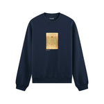 Vitruvian Man Oversize Sweatshirt – Lacivert