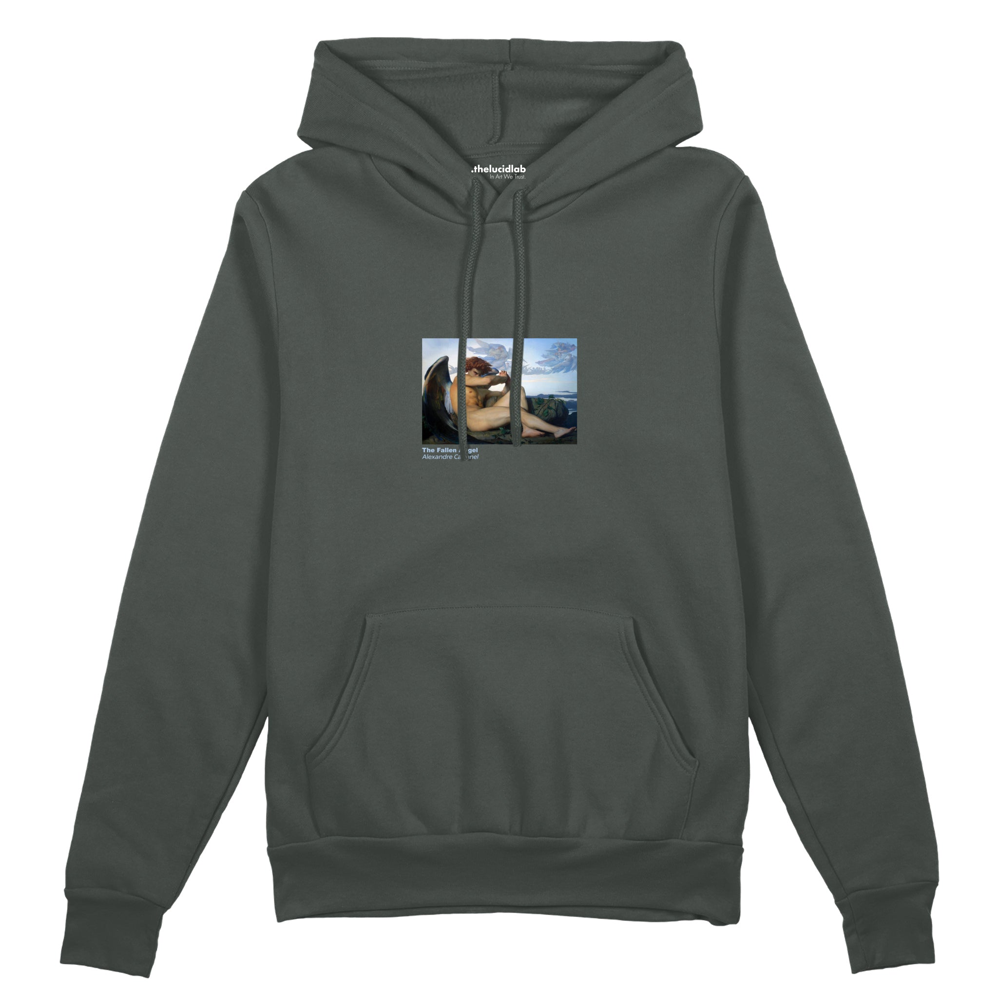 The Fallen Angel Oversize Hoodie – Antrasit