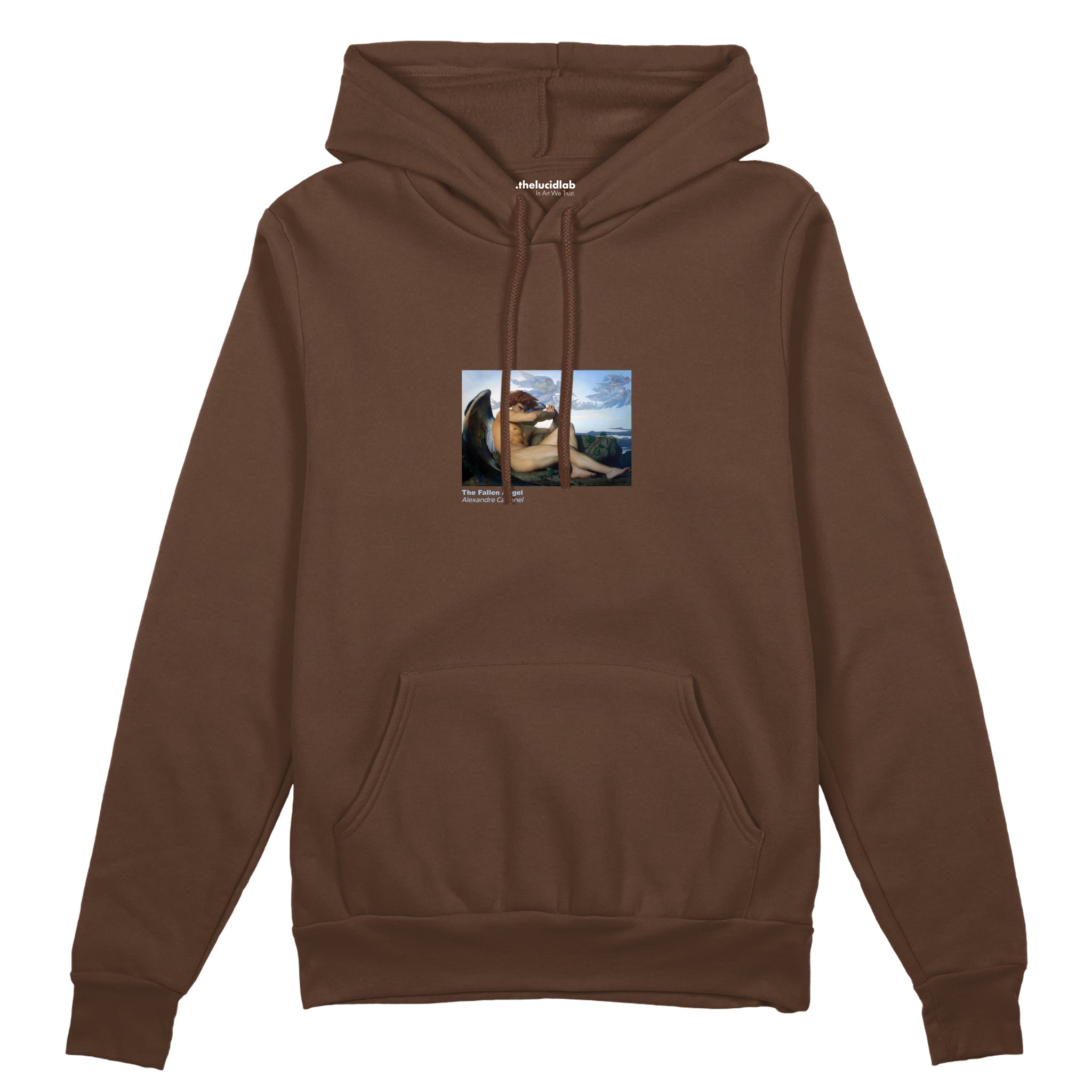 The Fallen Angel Oversize Hoodie – Kahverengi