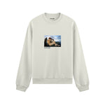 The Fallen Angel Oversize Sweatshirt – Beyaz