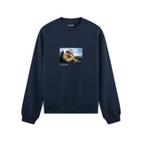 The Fallen Angel Oversize Sweatshirt – Lacivert