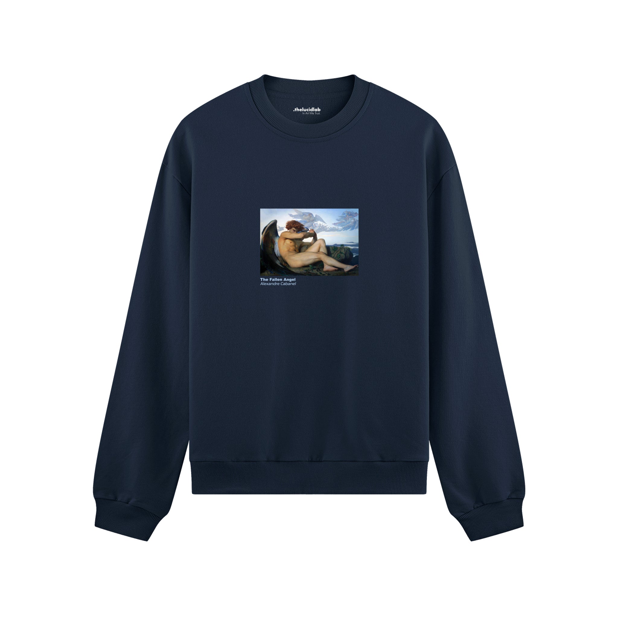 The Fallen Angel Oversize Sweatshirt – Lacivert