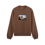 The Fallen Angel Oversize Sweatshirt – Kahverengi