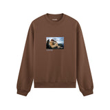 The Fallen Angel Oversize Sweatshirt – Kahverengi
