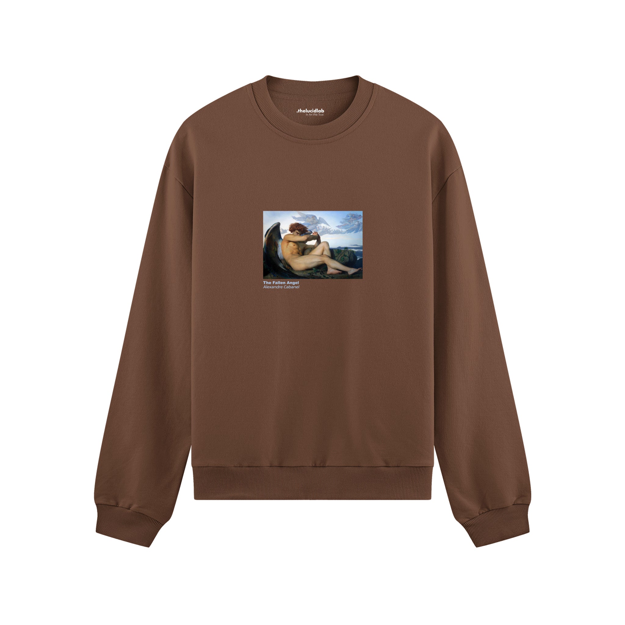 The Fallen Angel Oversize Sweatshirt – Kahverengi