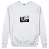 The Fallen Angel Sweatshirt – Beyaz