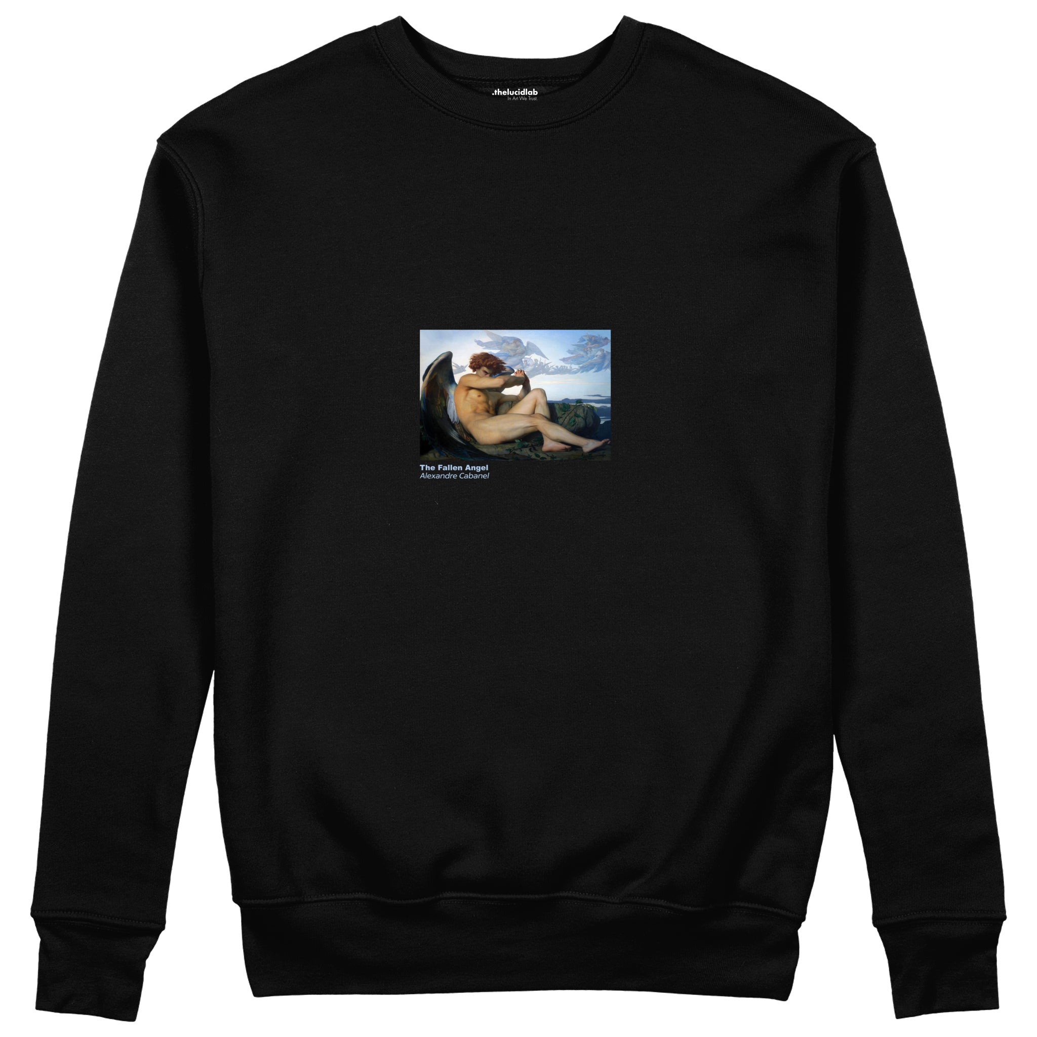 The Fallen Angel Sweatshirt – Siyah