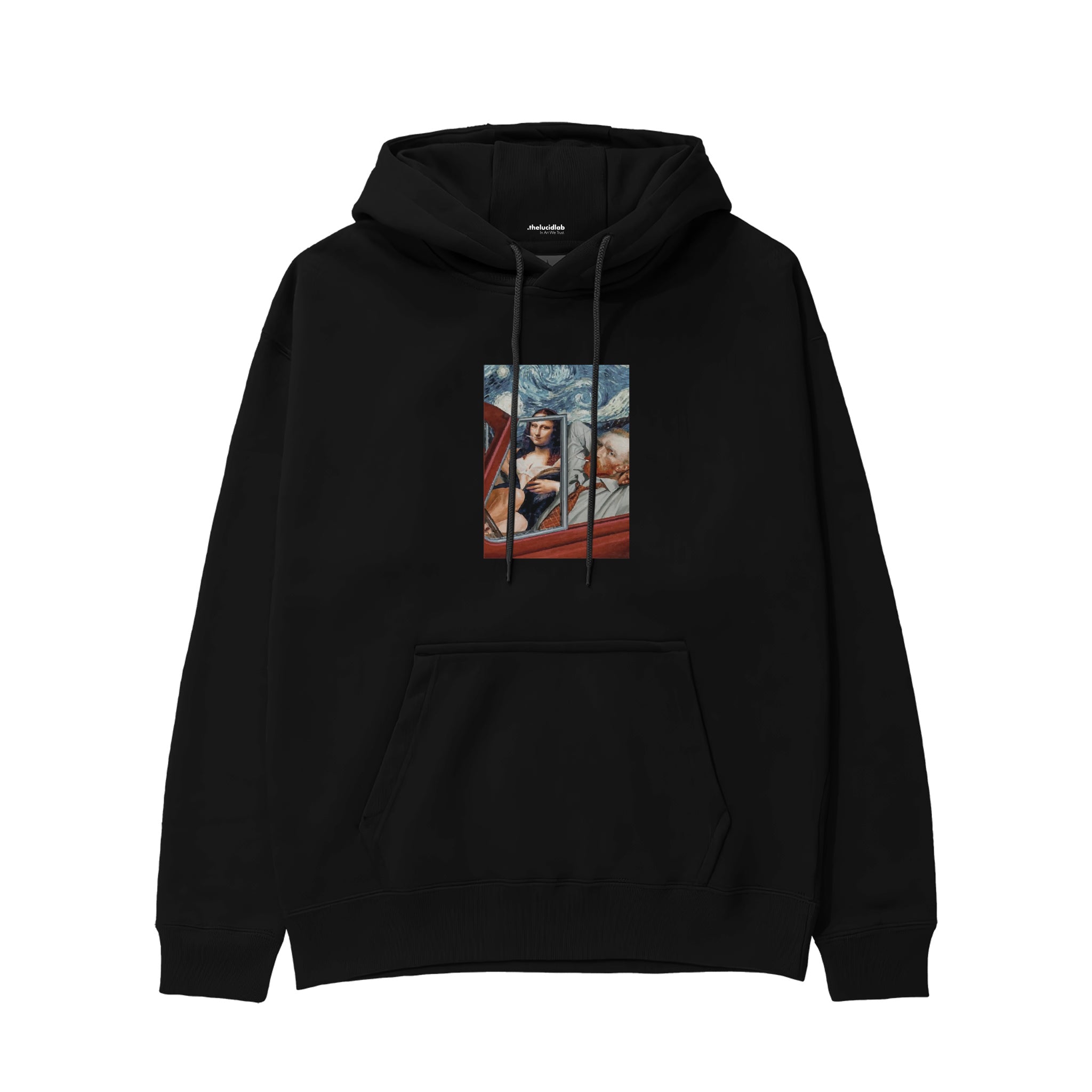 Mona and van Gogh's Secret Hoodie – Siyah