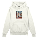 Mona and van Gogh's Secret Oversize Hoodie – Beyaz