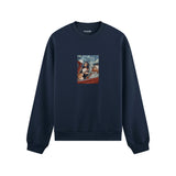 Mona and van Gogh's Secret Oversize Sweatshirt – Lacivert