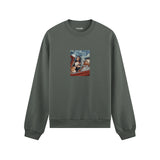 Mona and van Gogh's Secret Oversize Sweatshirt – Antrasit
